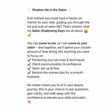 Load image into Gallery viewer, Salon Shadow Days