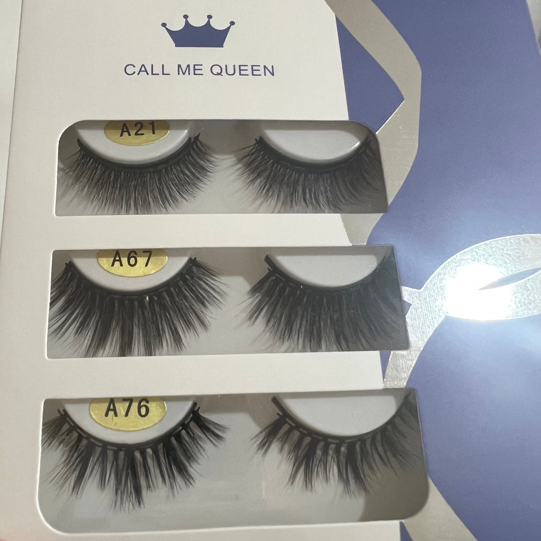 Magnetic Eyelashes 3pack