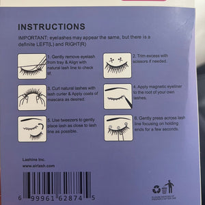 Magnetic Eyelashes 3pack